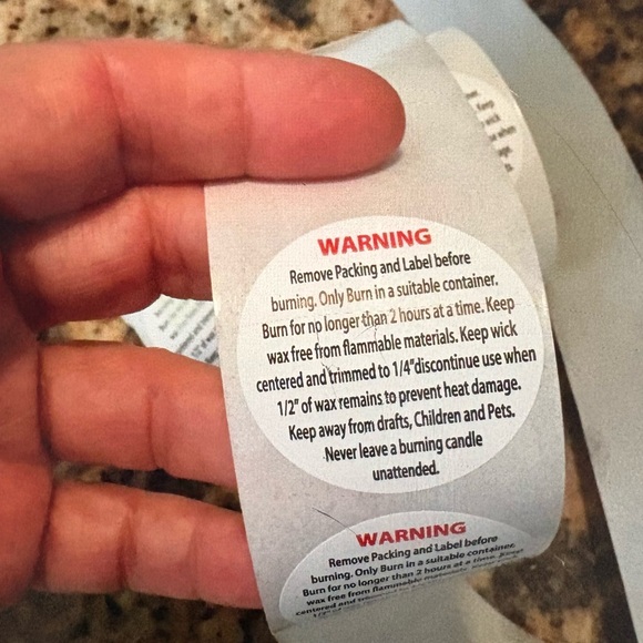 SALE. Candle wooden dog paw 11x7 New only 2 left - Picture 2 of 3